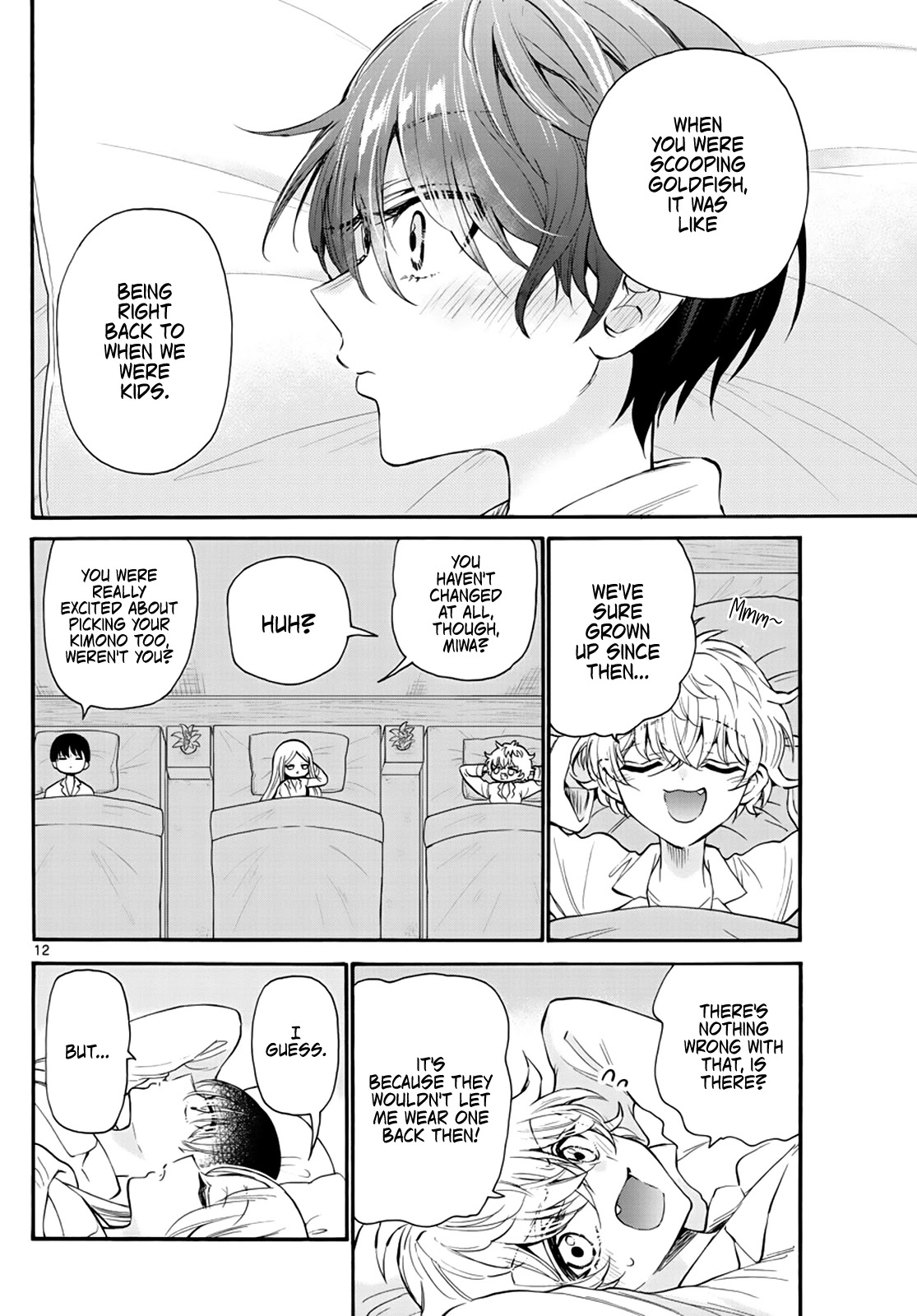 Mikadono Sanshimai wa Angai, Choroi chapter 13 page 12