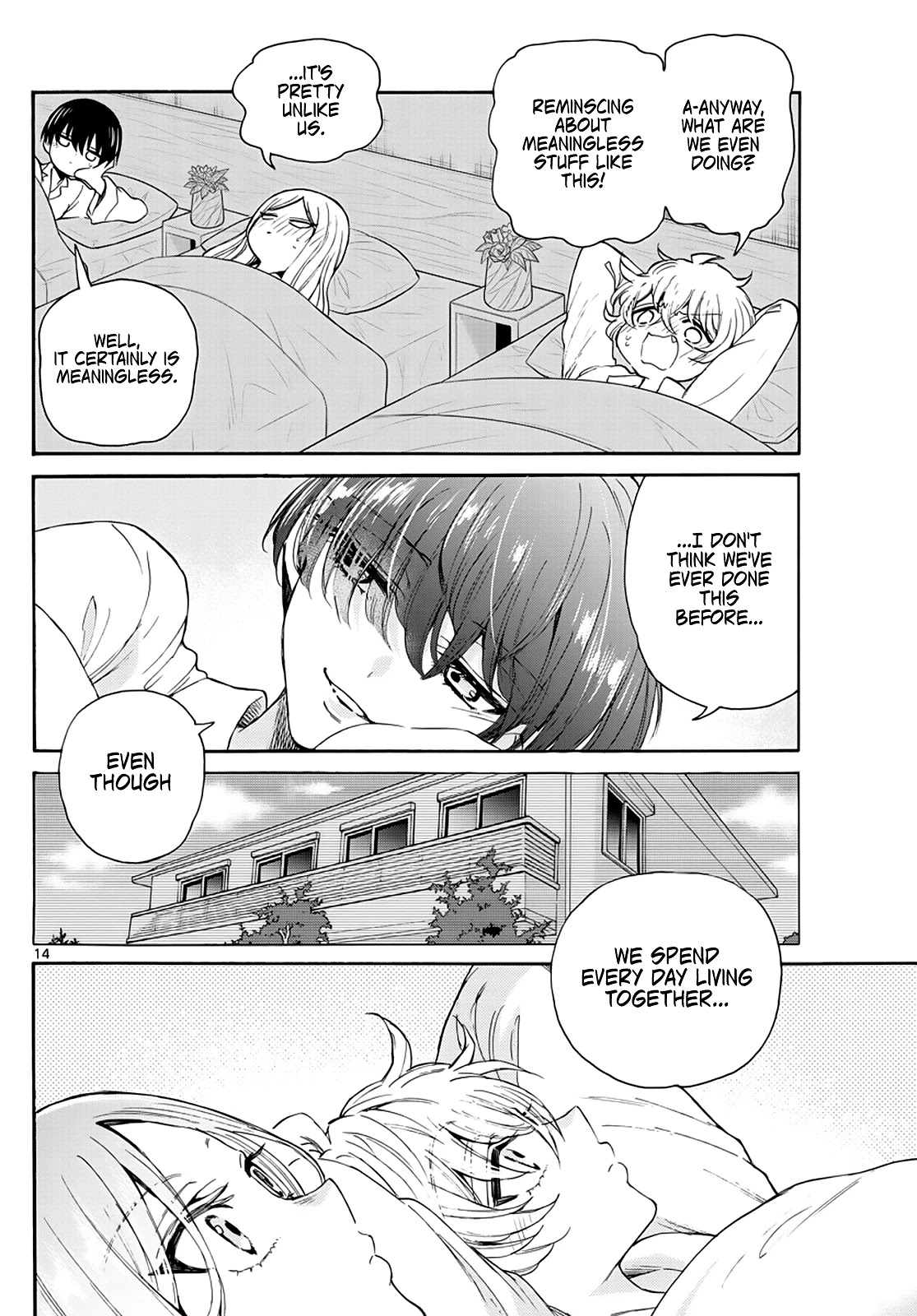 Mikadono Sanshimai wa Angai, Choroi chapter 13 page 14