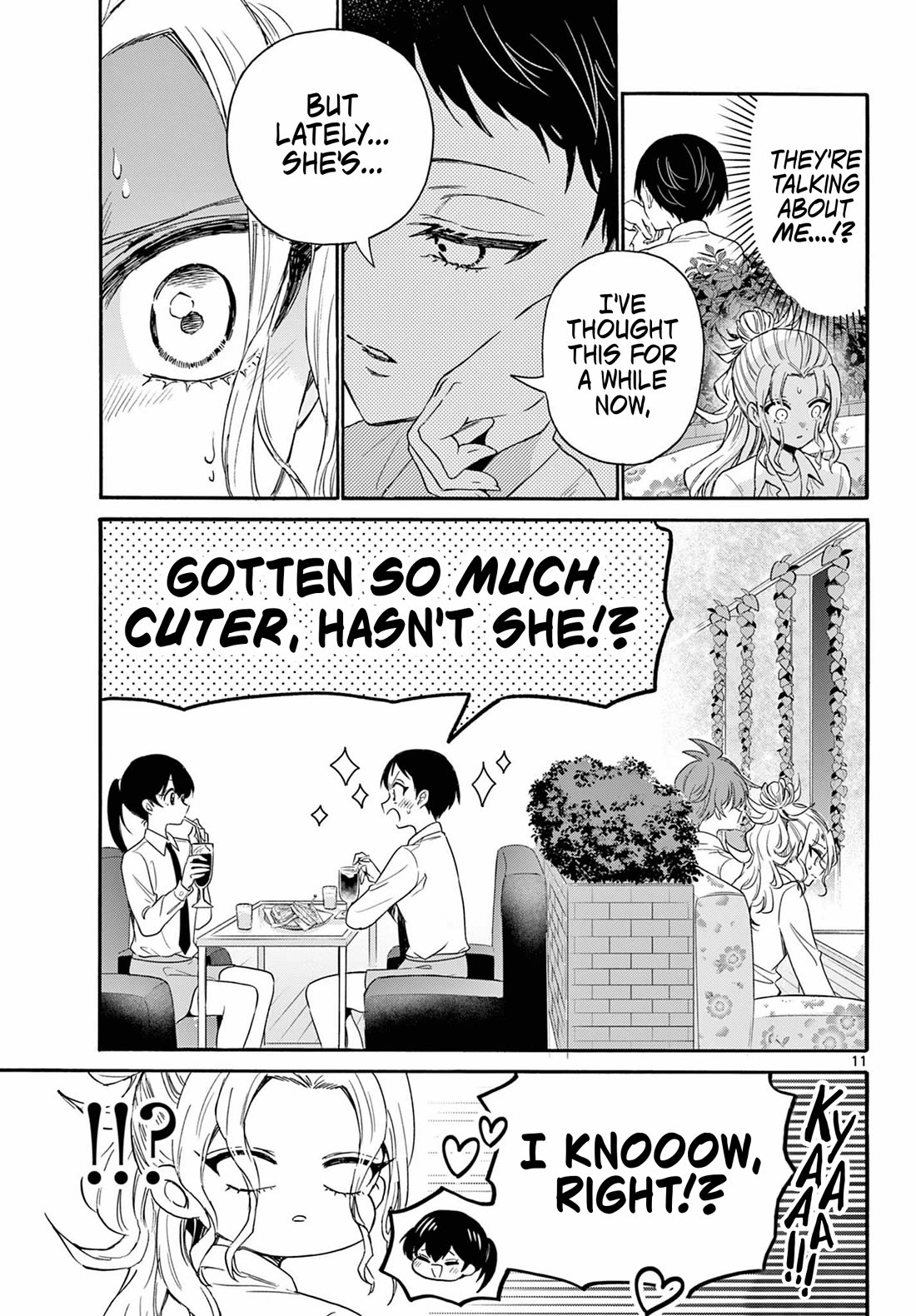 Mikadono Sanshimai wa Angai, Choroi chapter 130 page 11