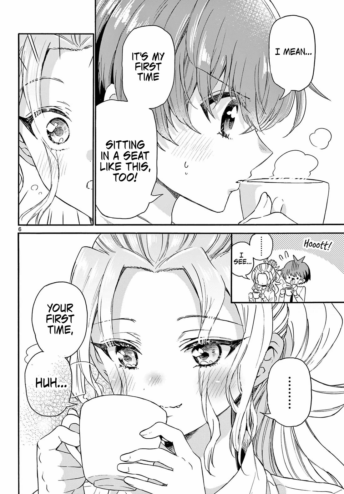 Mikadono Sanshimai wa Angai, Choroi chapter 130 page 6