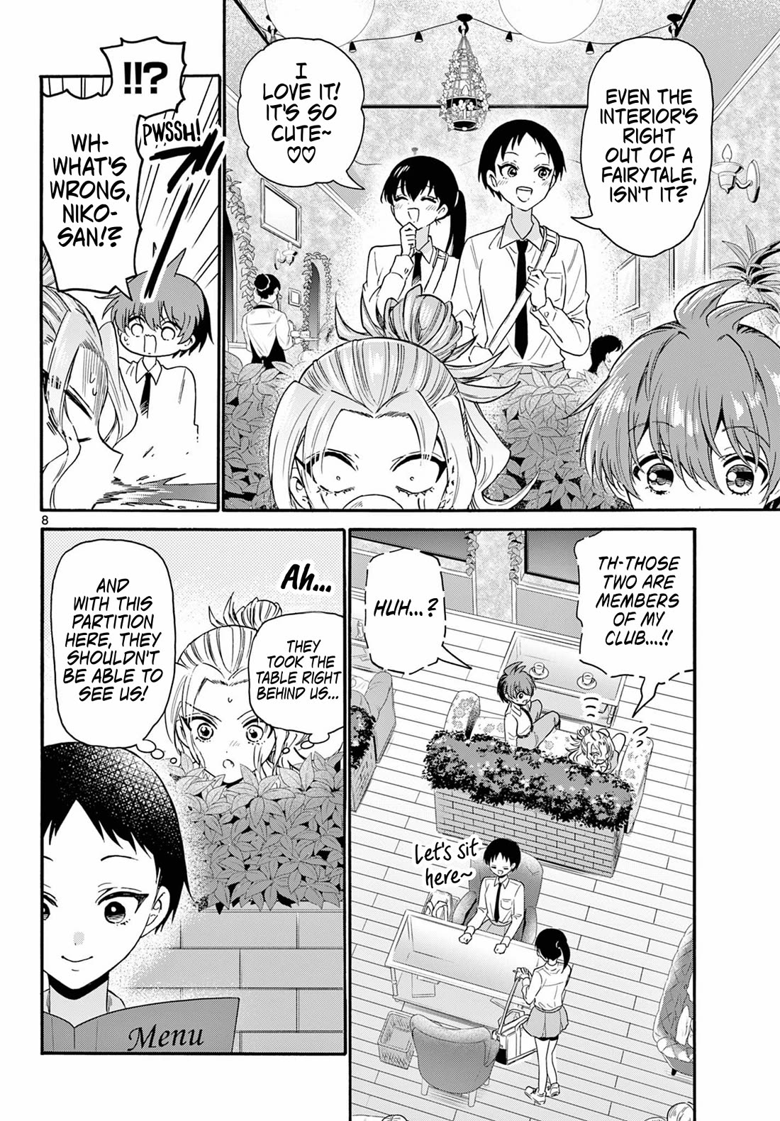 Mikadono Sanshimai wa Angai, Choroi chapter 130 page 8