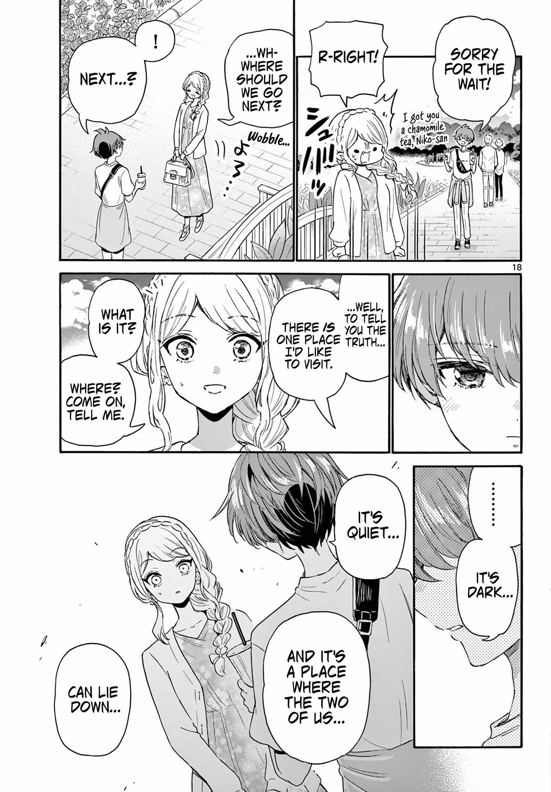 Mikadono Sanshimai wa Angai, Choroi chapter 131 page 18