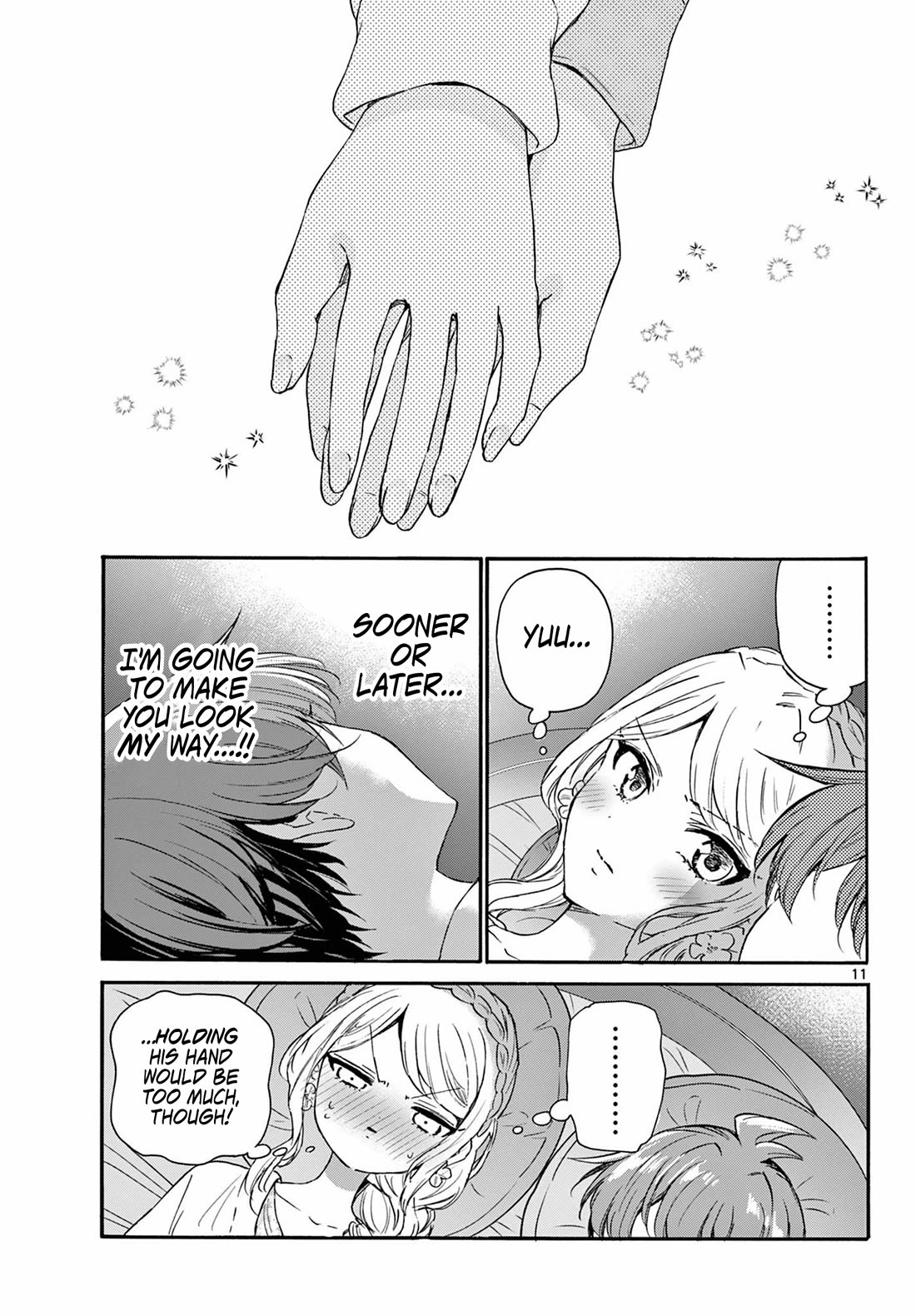 Mikadono Sanshimai wa Angai, Choroi chapter 132 page 11