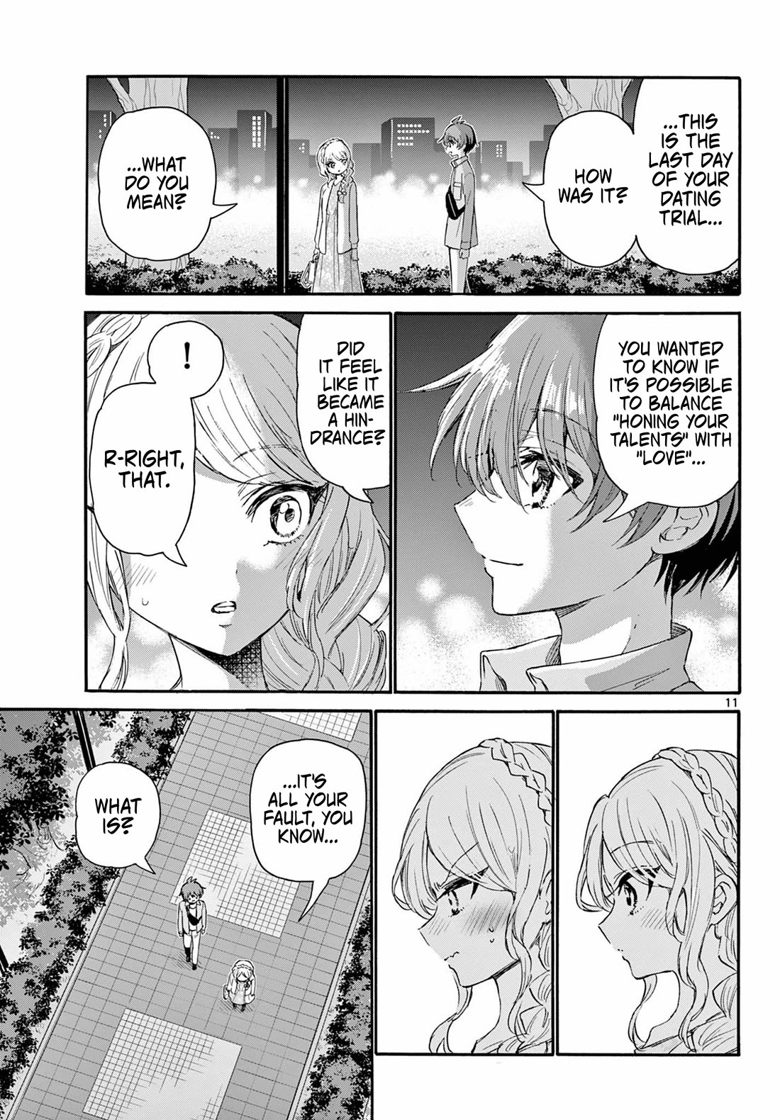 Mikadono Sanshimai wa Angai, Choroi chapter 133 page 11