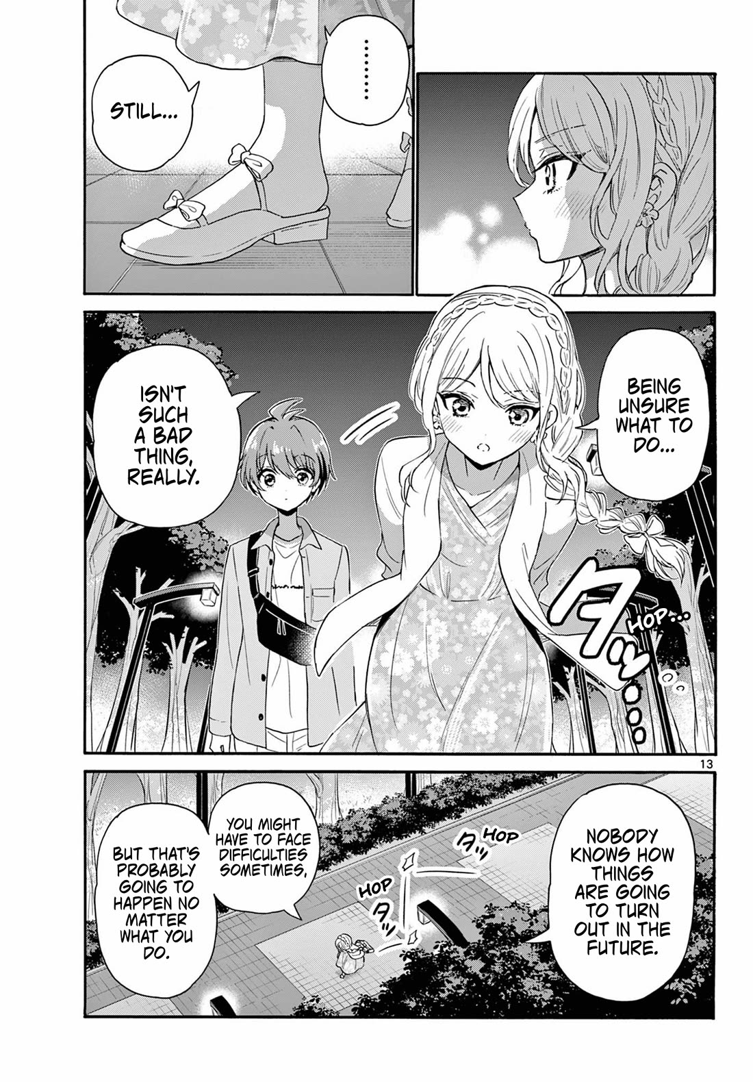 Mikadono Sanshimai wa Angai, Choroi chapter 133 page 13