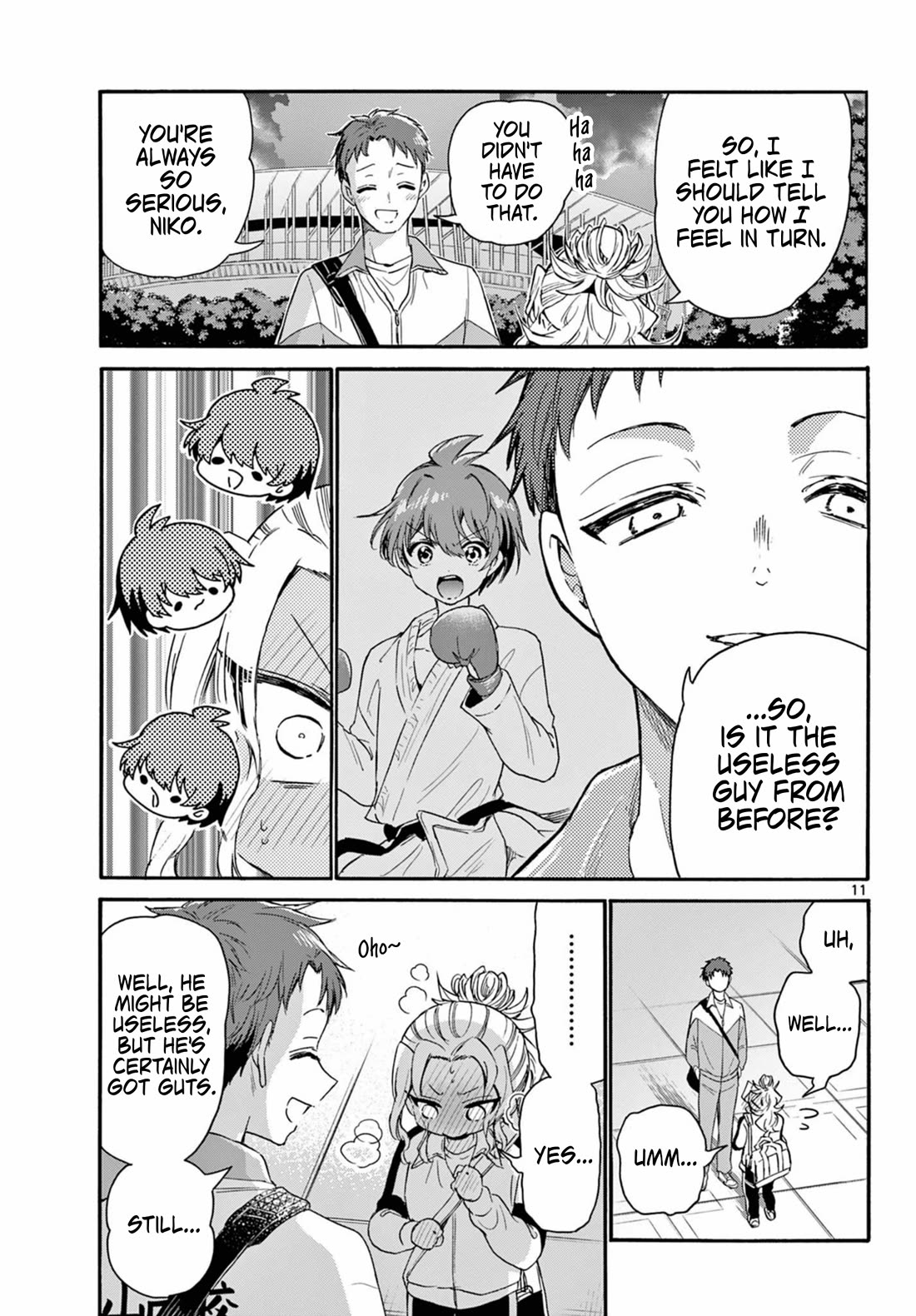 Mikadono Sanshimai wa Angai, Choroi chapter 134 page 10