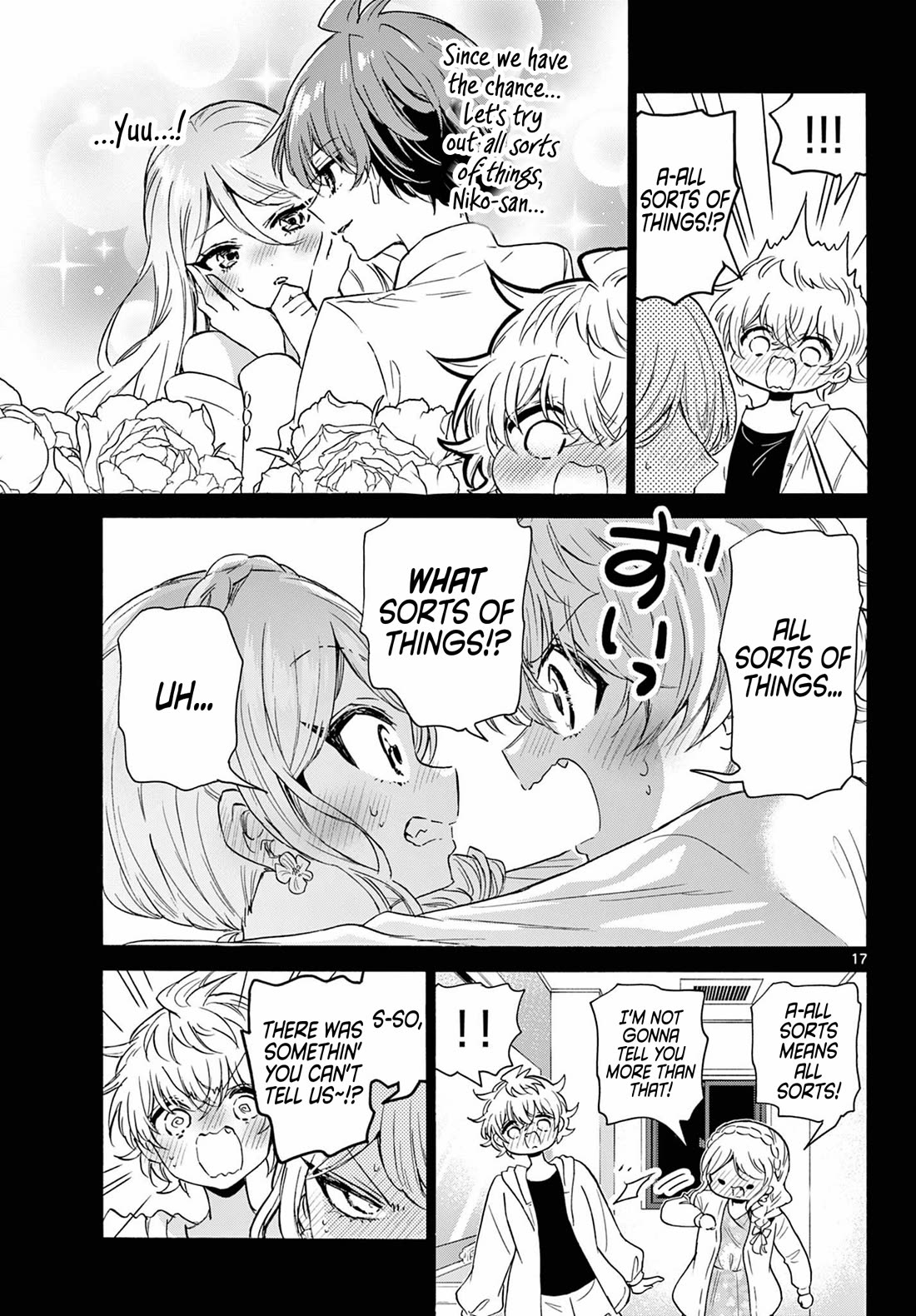 Mikadono Sanshimai wa Angai, Choroi chapter 134 page 16