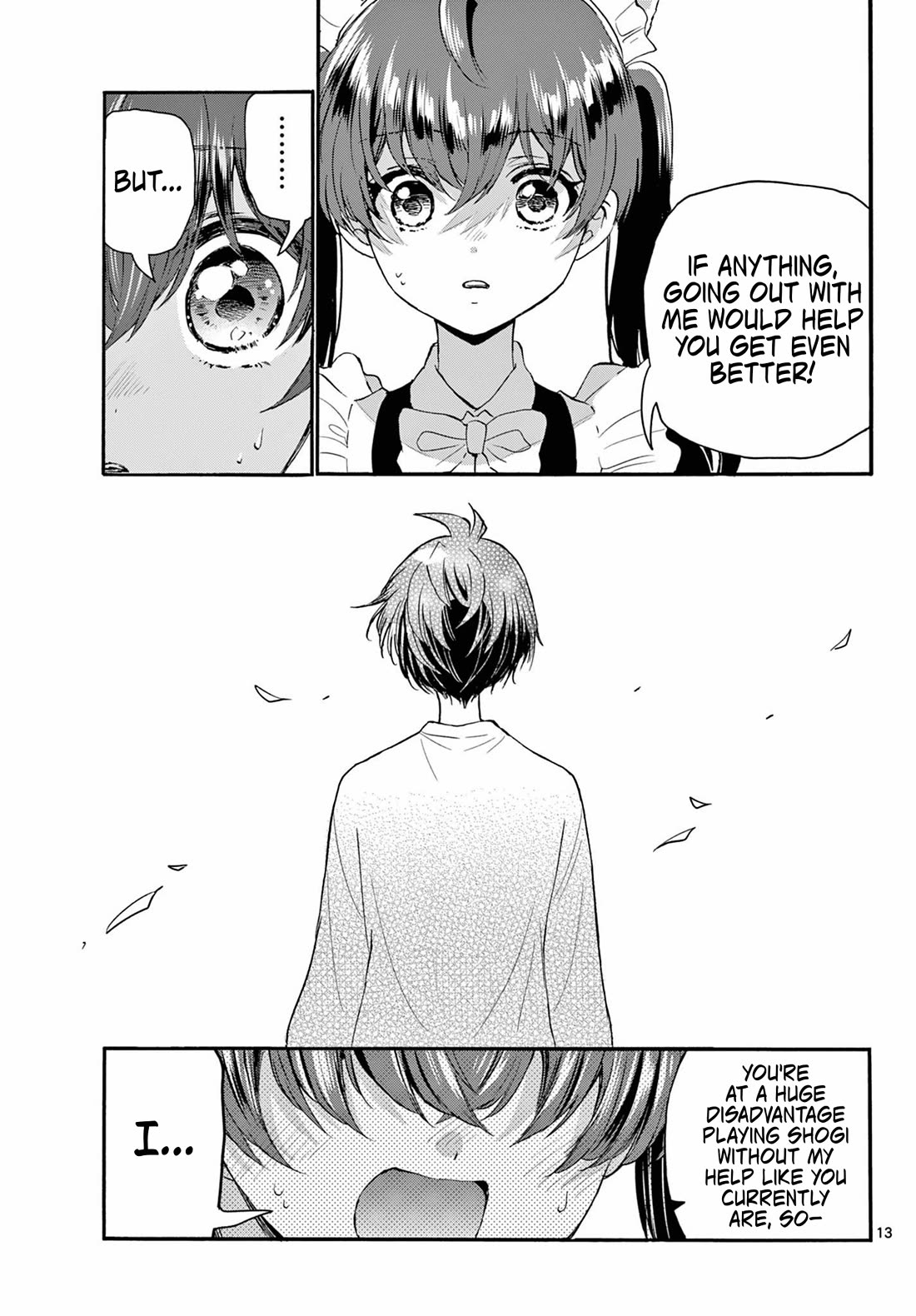 Mikadono Sanshimai wa Angai, Choroi chapter 135 page 13