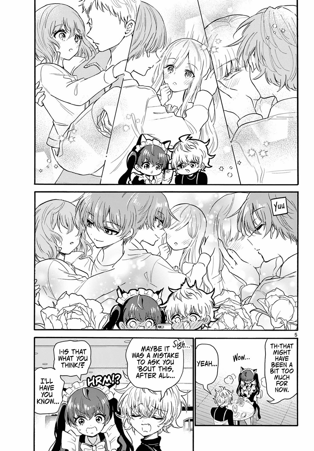 Mikadono Sanshimai wa Angai, Choroi chapter 135 page 5