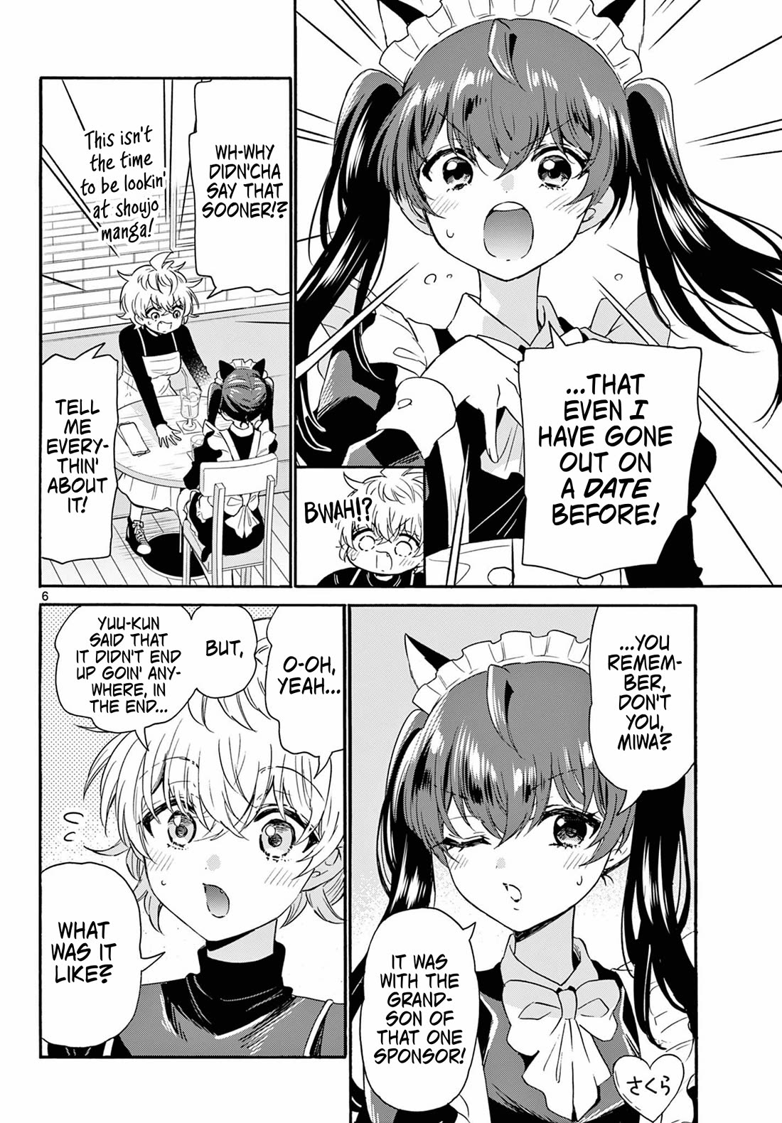 Mikadono Sanshimai wa Angai, Choroi chapter 135 page 6