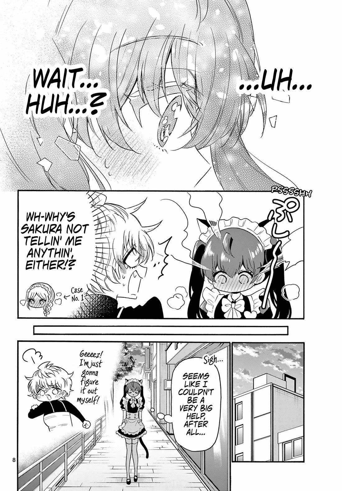 Mikadono Sanshimai wa Angai, Choroi chapter 135 page 8