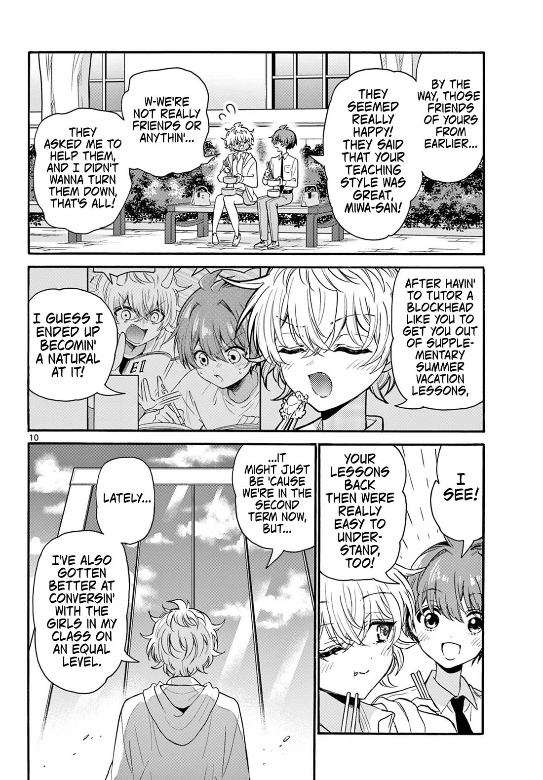 Mikadono Sanshimai wa Angai, Choroi chapter 136 page 10