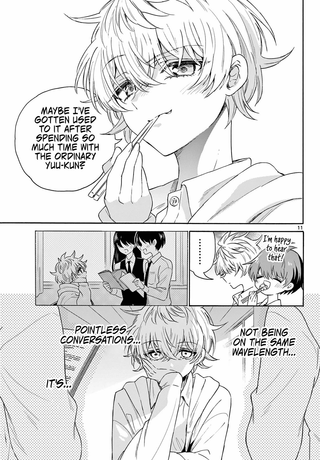 Mikadono Sanshimai wa Angai, Choroi chapter 136 page 11