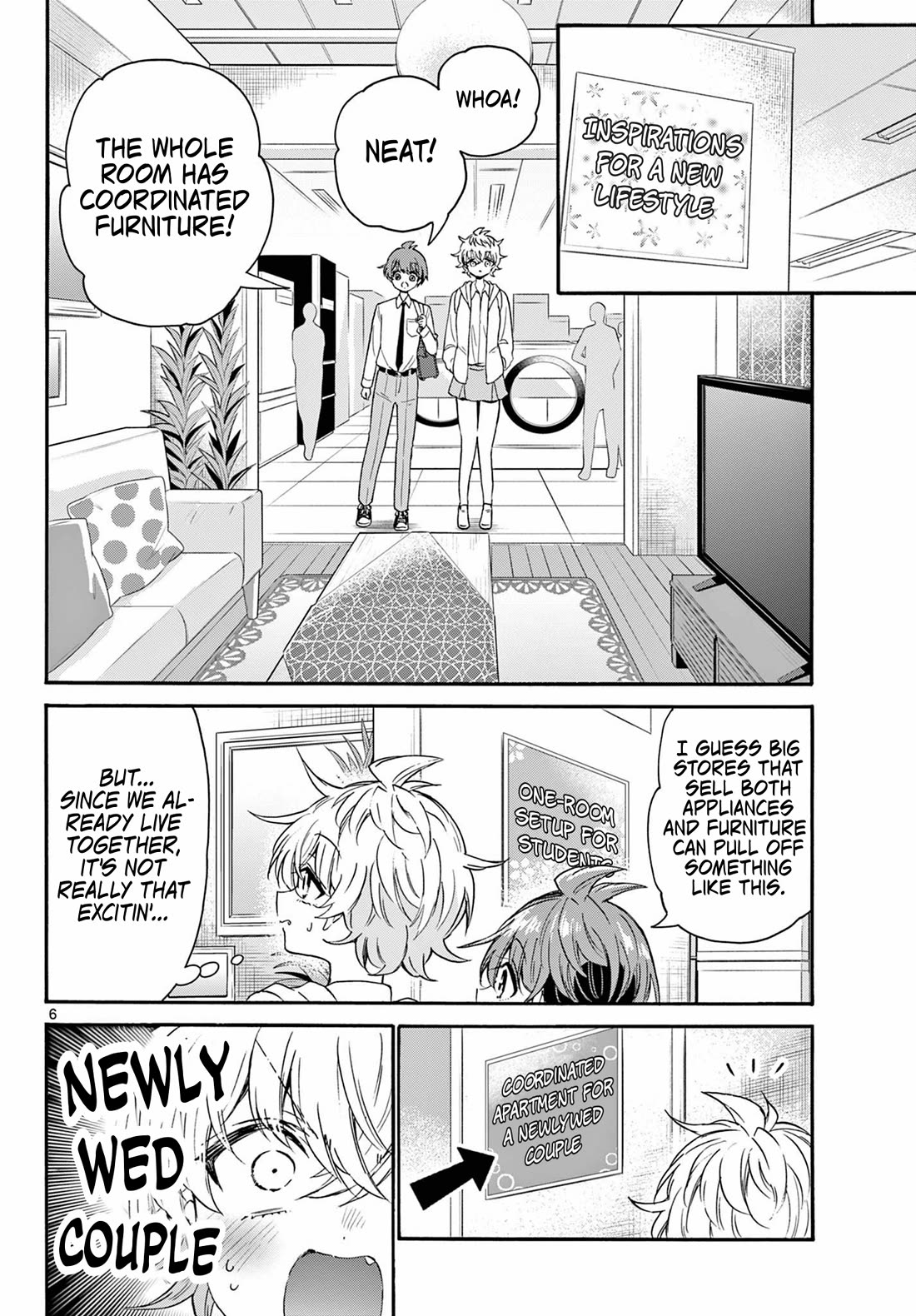 Mikadono Sanshimai wa Angai, Choroi chapter 137 page 6