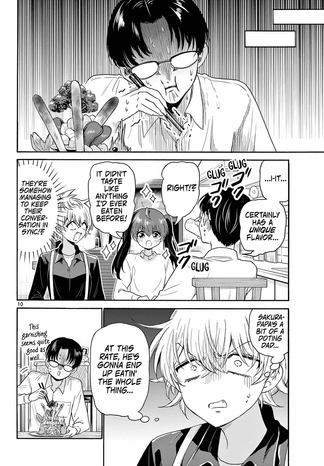 Mikadono Sanshimai wa Angai, Choroi chapter 138 page 10