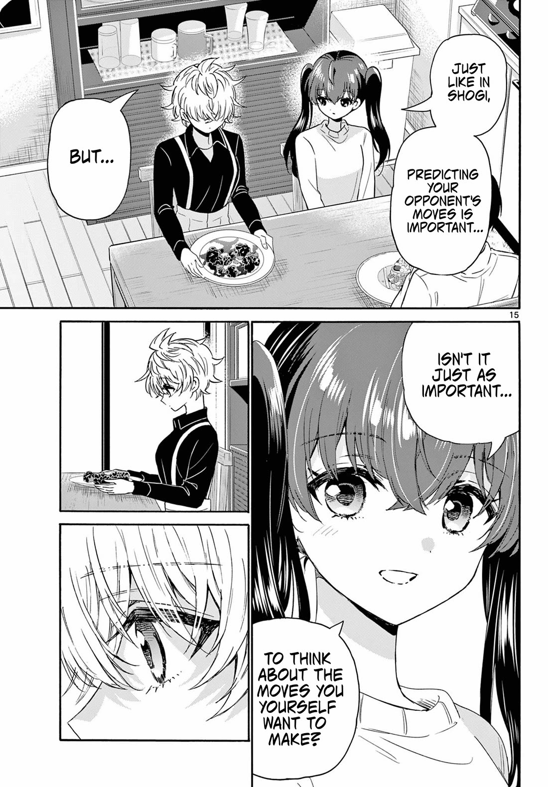 Mikadono Sanshimai wa Angai, Choroi chapter 138 page 15