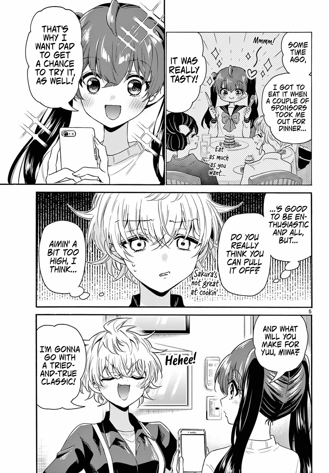 Mikadono Sanshimai wa Angai, Choroi chapter 138 page 5