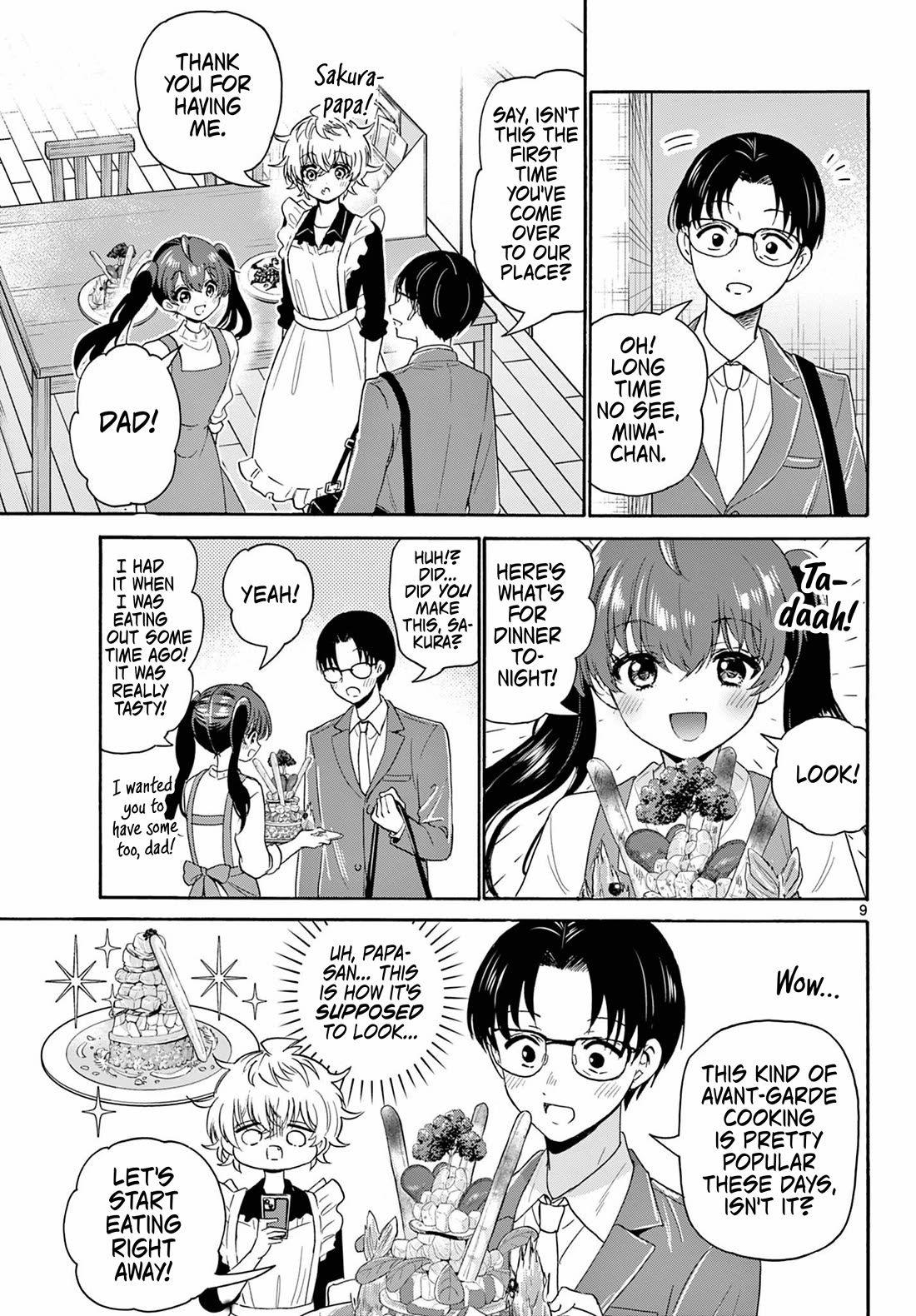 Mikadono Sanshimai wa Angai, Choroi chapter 138 page 9