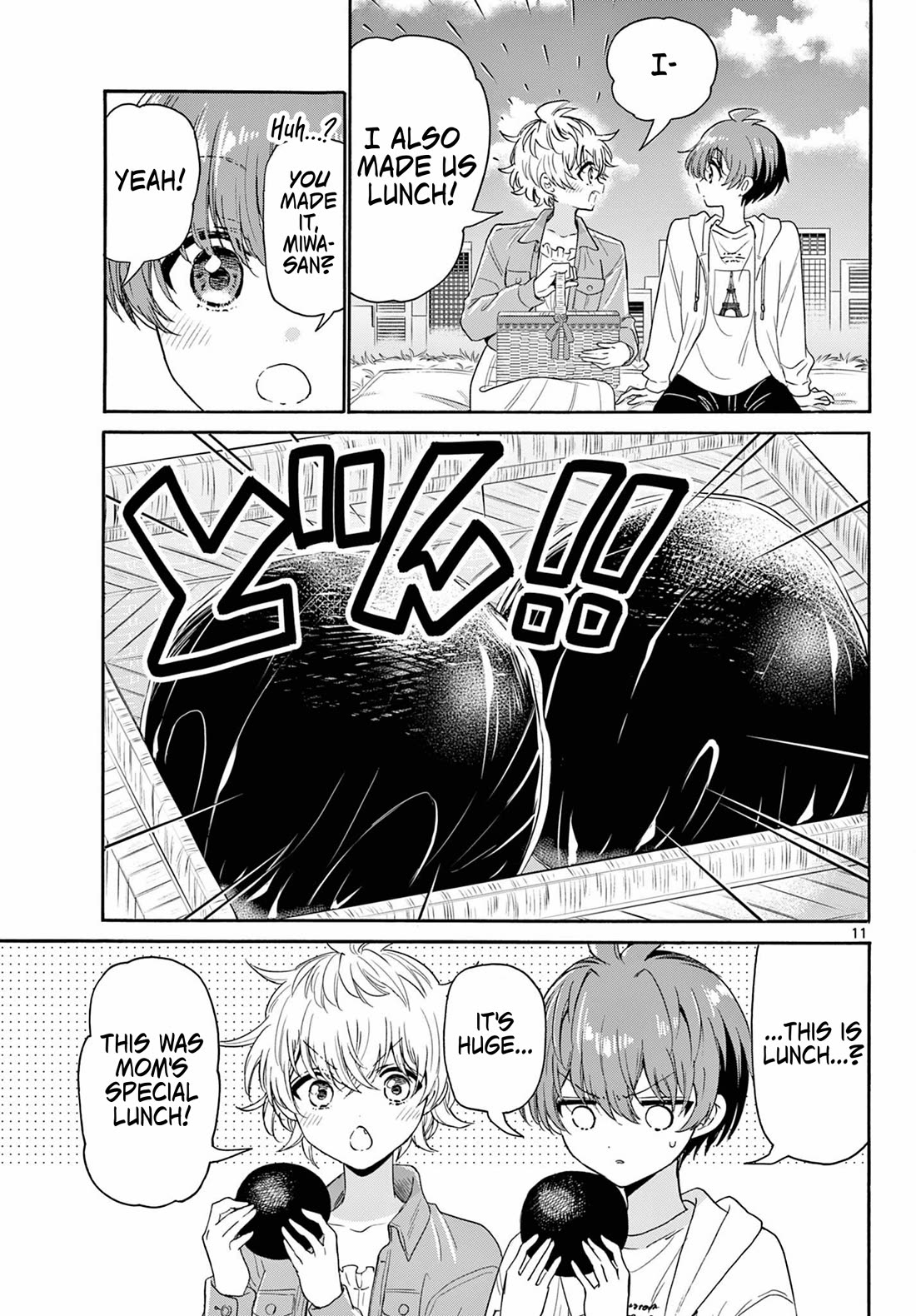 Mikadono Sanshimai wa Angai, Choroi chapter 139 page 11