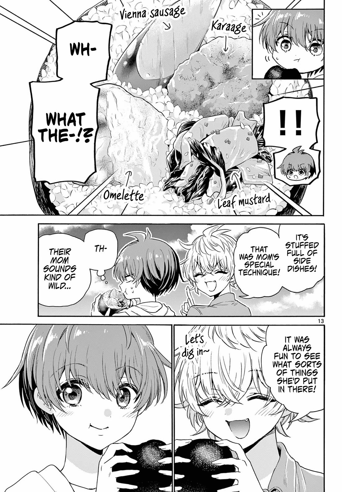 Mikadono Sanshimai wa Angai, Choroi chapter 139 page 13