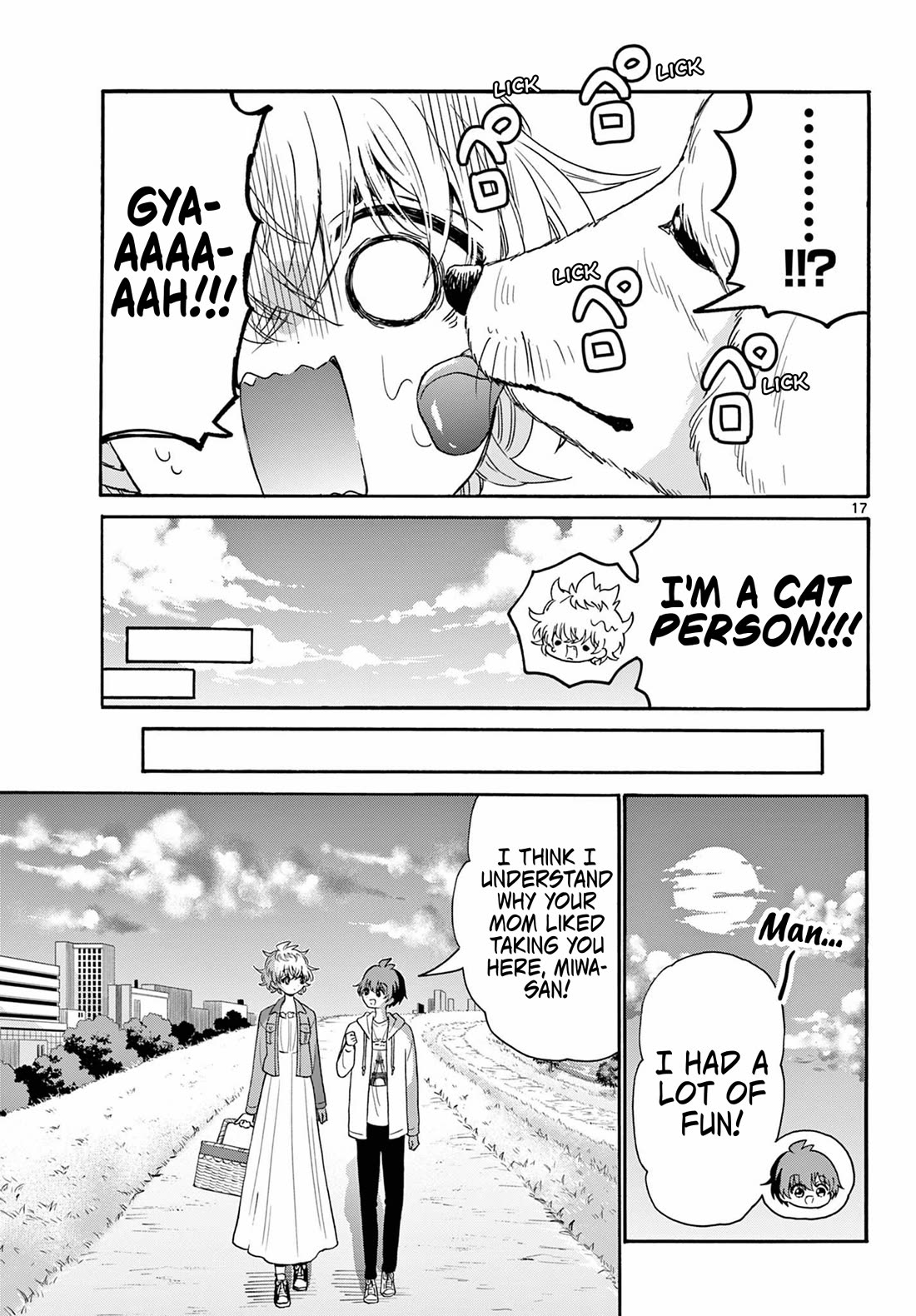 Mikadono Sanshimai wa Angai, Choroi chapter 139 page 17