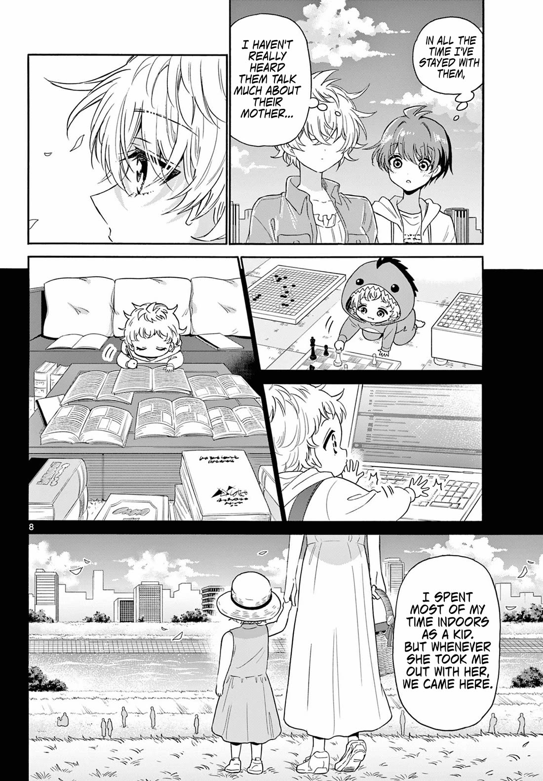 Mikadono Sanshimai wa Angai, Choroi chapter 139 page 8