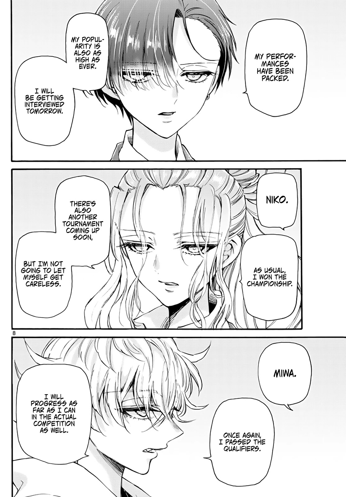 Mikadono Sanshimai wa Angai, Choroi chapter 14 page 8