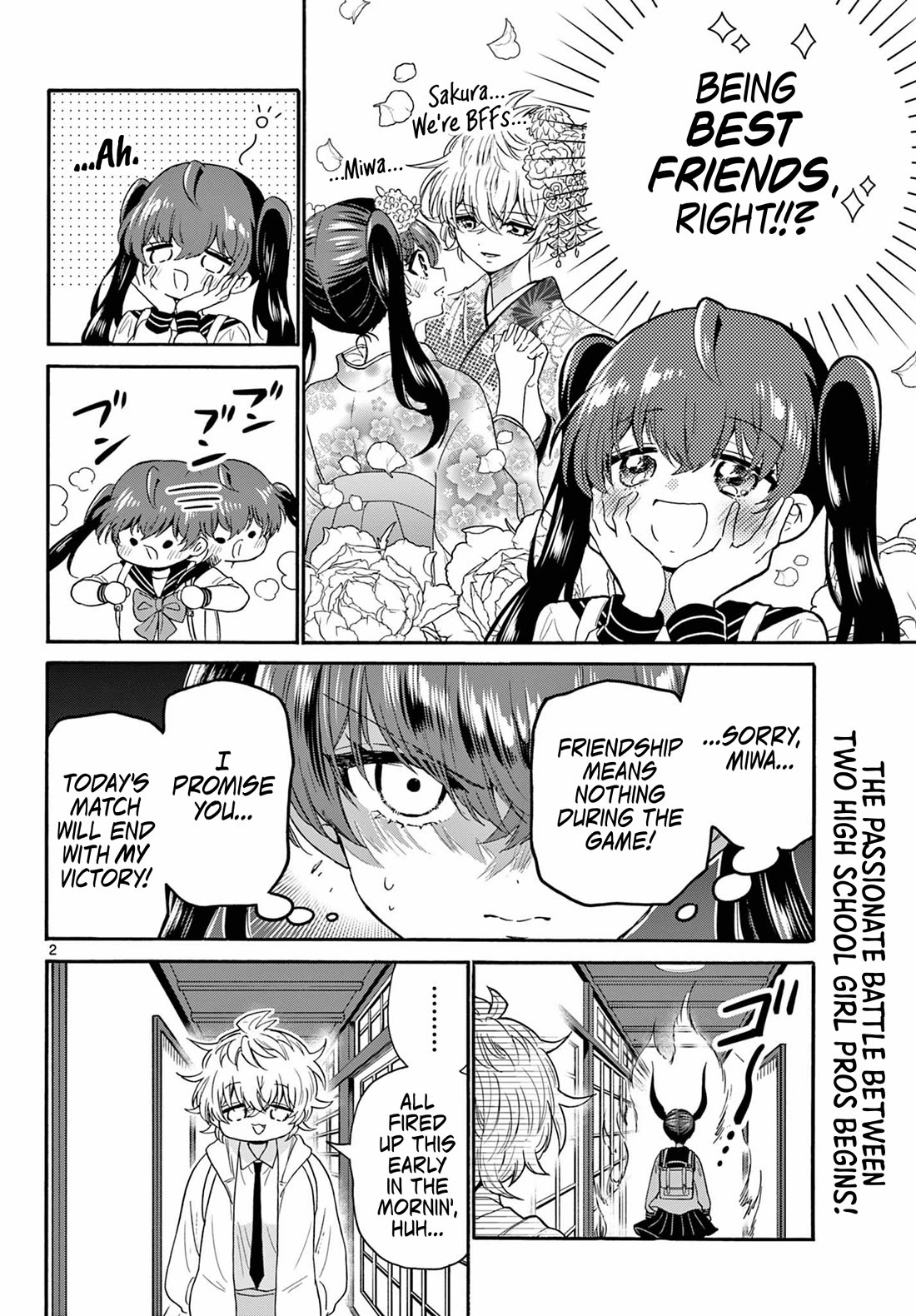 Mikadono Sanshimai wa Angai, Choroi chapter 140 page 2