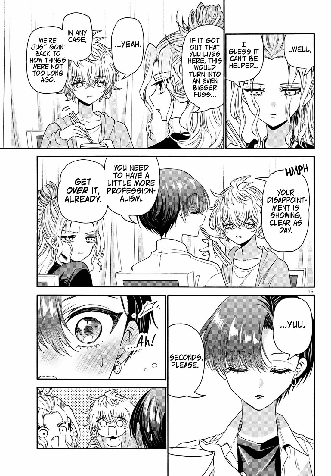 Mikadono Sanshimai wa Angai, Choroi chapter 141 page 14