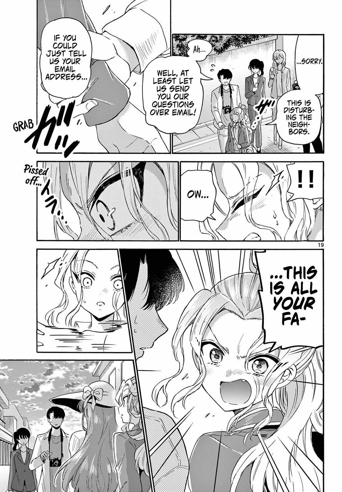 Mikadono Sanshimai wa Angai, Choroi chapter 141 page 18