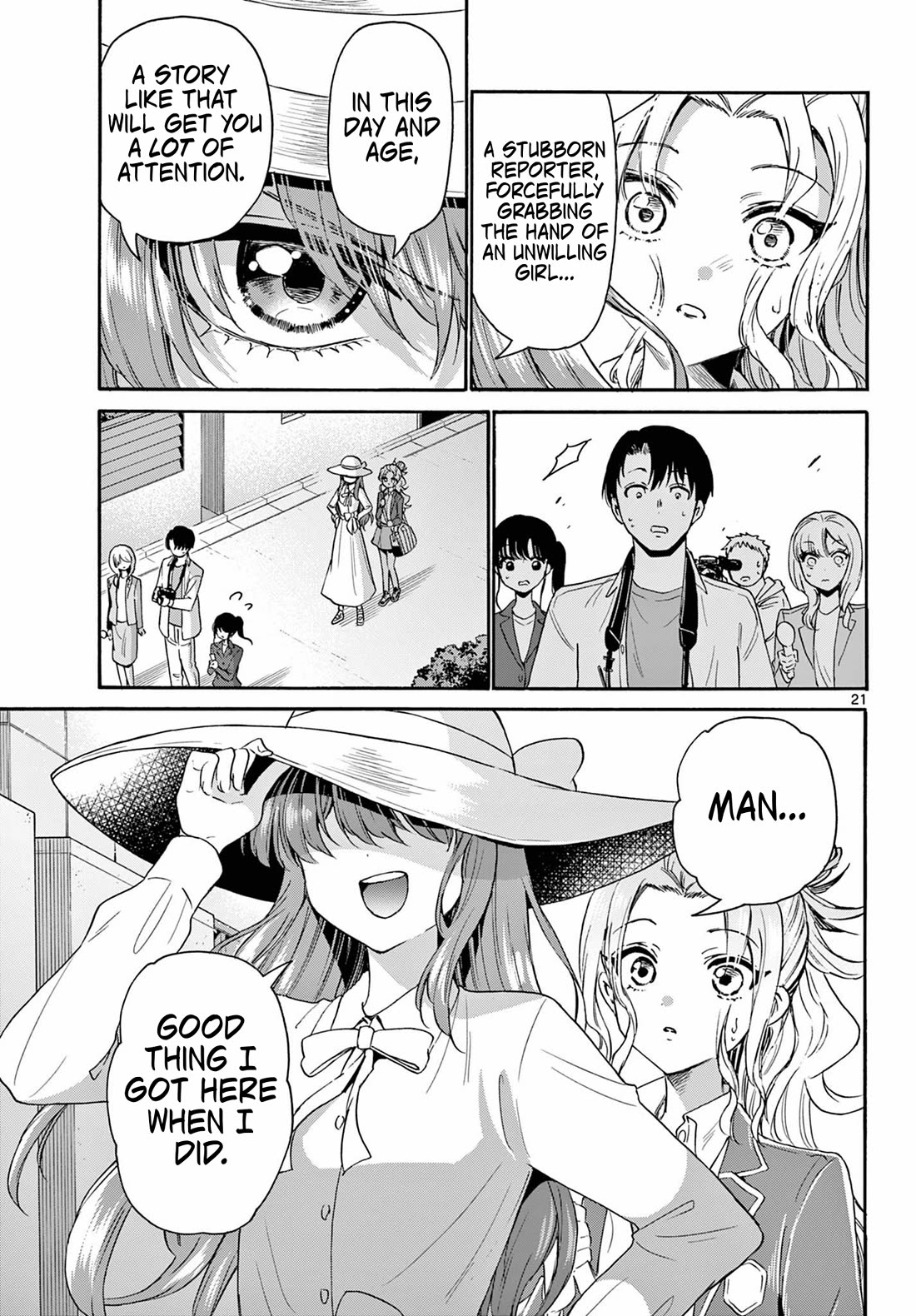 Mikadono Sanshimai wa Angai, Choroi chapter 141 page 20