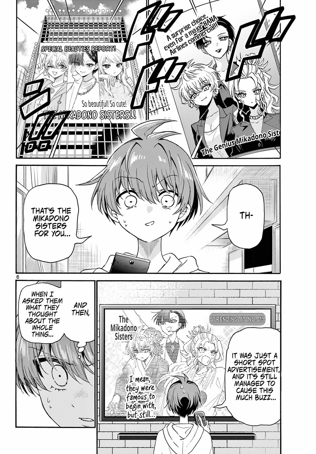 Mikadono Sanshimai wa Angai, Choroi chapter 141 page 5