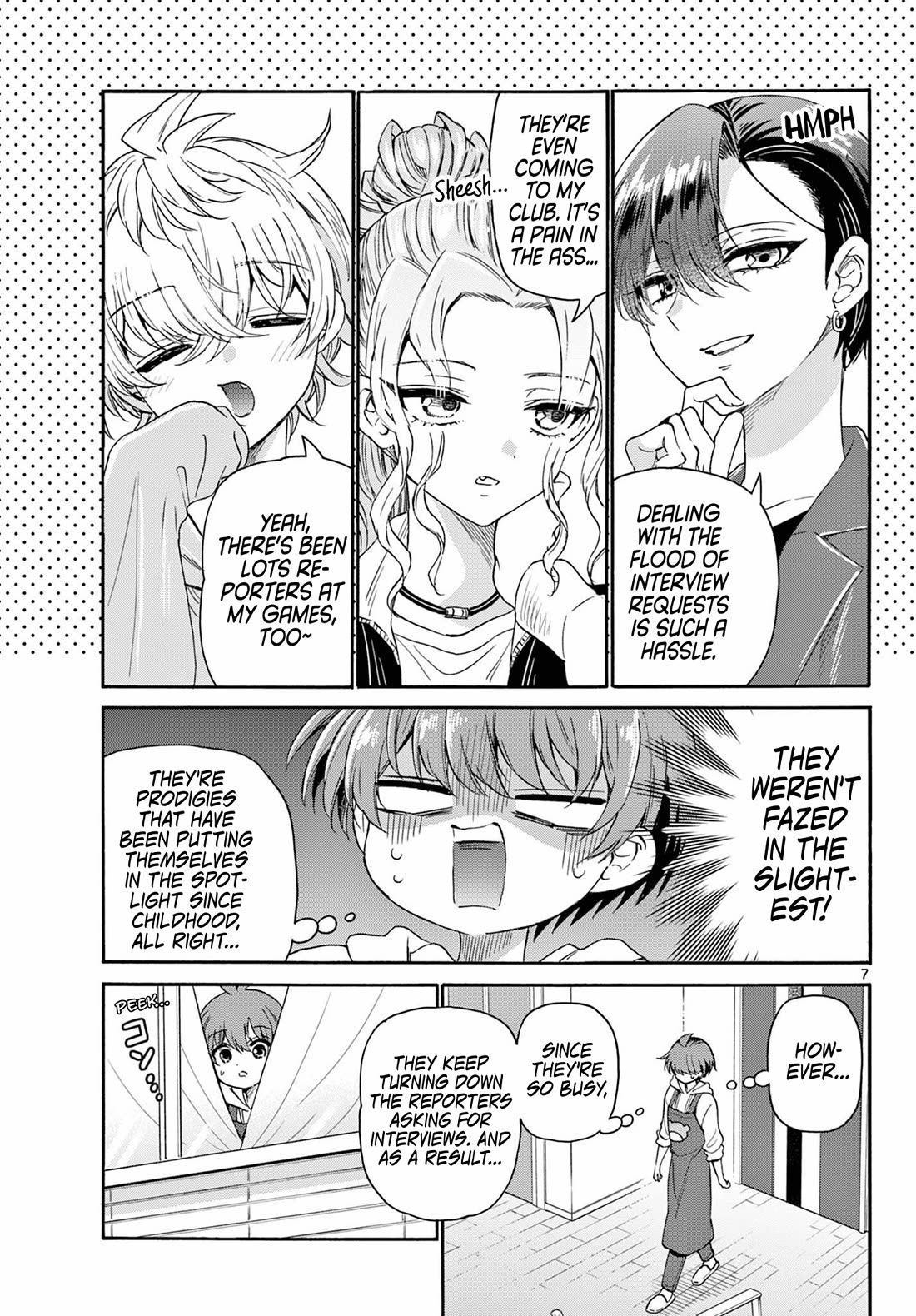 Mikadono Sanshimai wa Angai, Choroi chapter 141 page 6