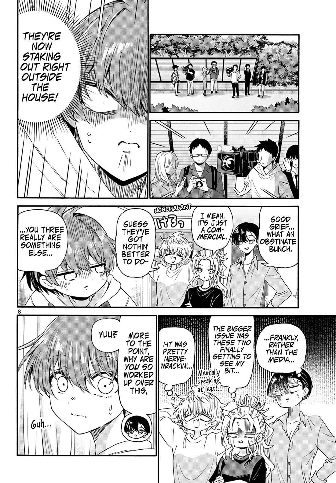 Mikadono Sanshimai wa Angai, Choroi chapter 141 page 7