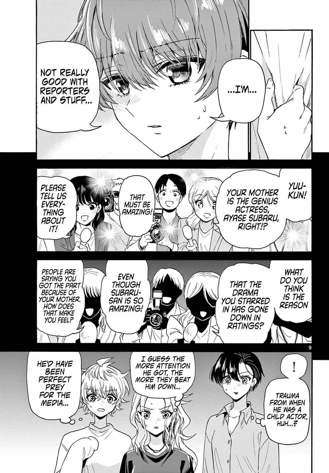 Mikadono Sanshimai wa Angai, Choroi chapter 141 page 8