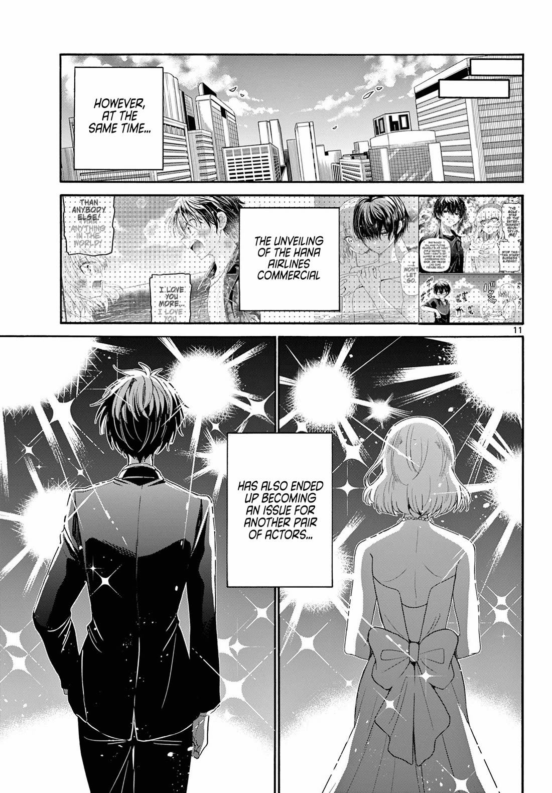 Mikadono Sanshimai wa Angai, Choroi chapter 142 page 11