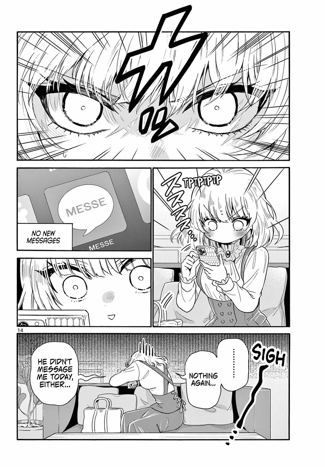 Mikadono Sanshimai wa Angai, Choroi chapter 142 page 14