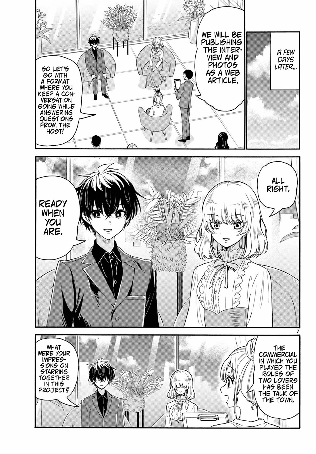 Mikadono Sanshimai wa Angai, Choroi chapter 143 page 7