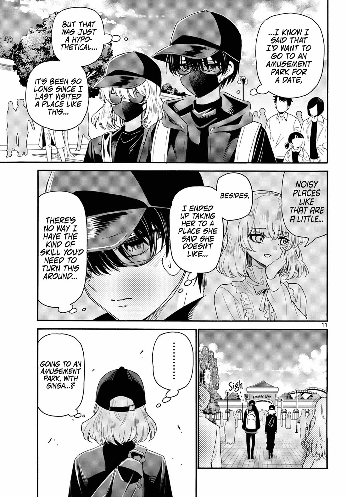 Mikadono Sanshimai wa Angai, Choroi chapter 144 page 11