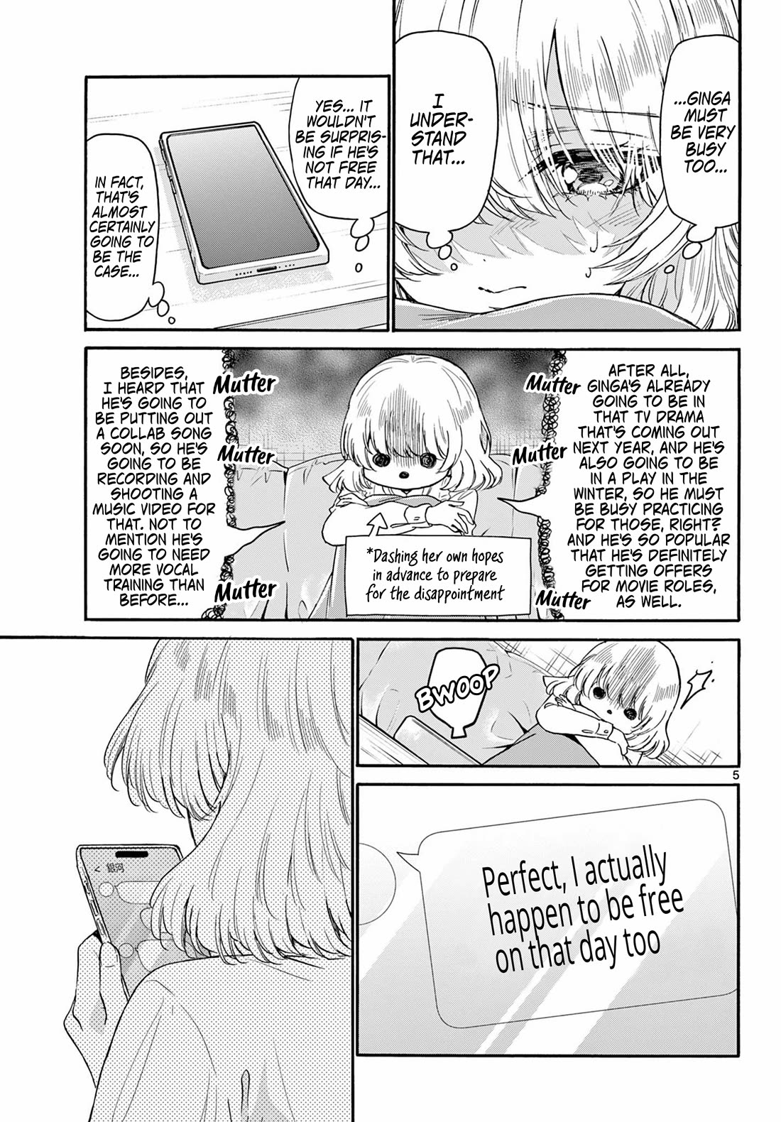 Mikadono Sanshimai wa Angai, Choroi chapter 144 page 5