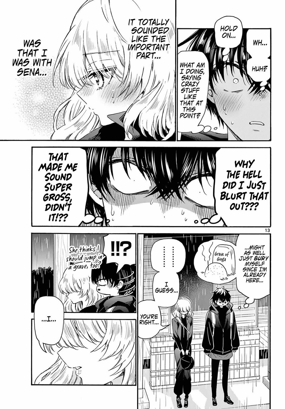 Mikadono Sanshimai wa Angai, Choroi chapter 145 page 13