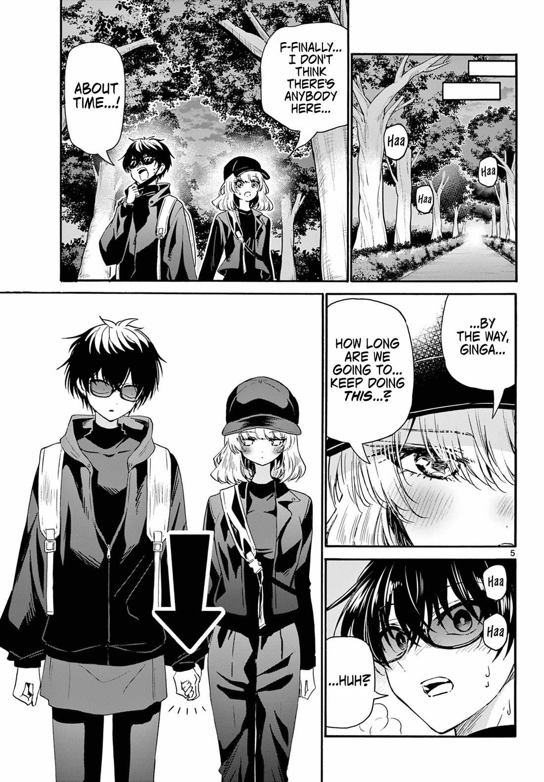 Mikadono Sanshimai wa Angai, Choroi chapter 145 page 5