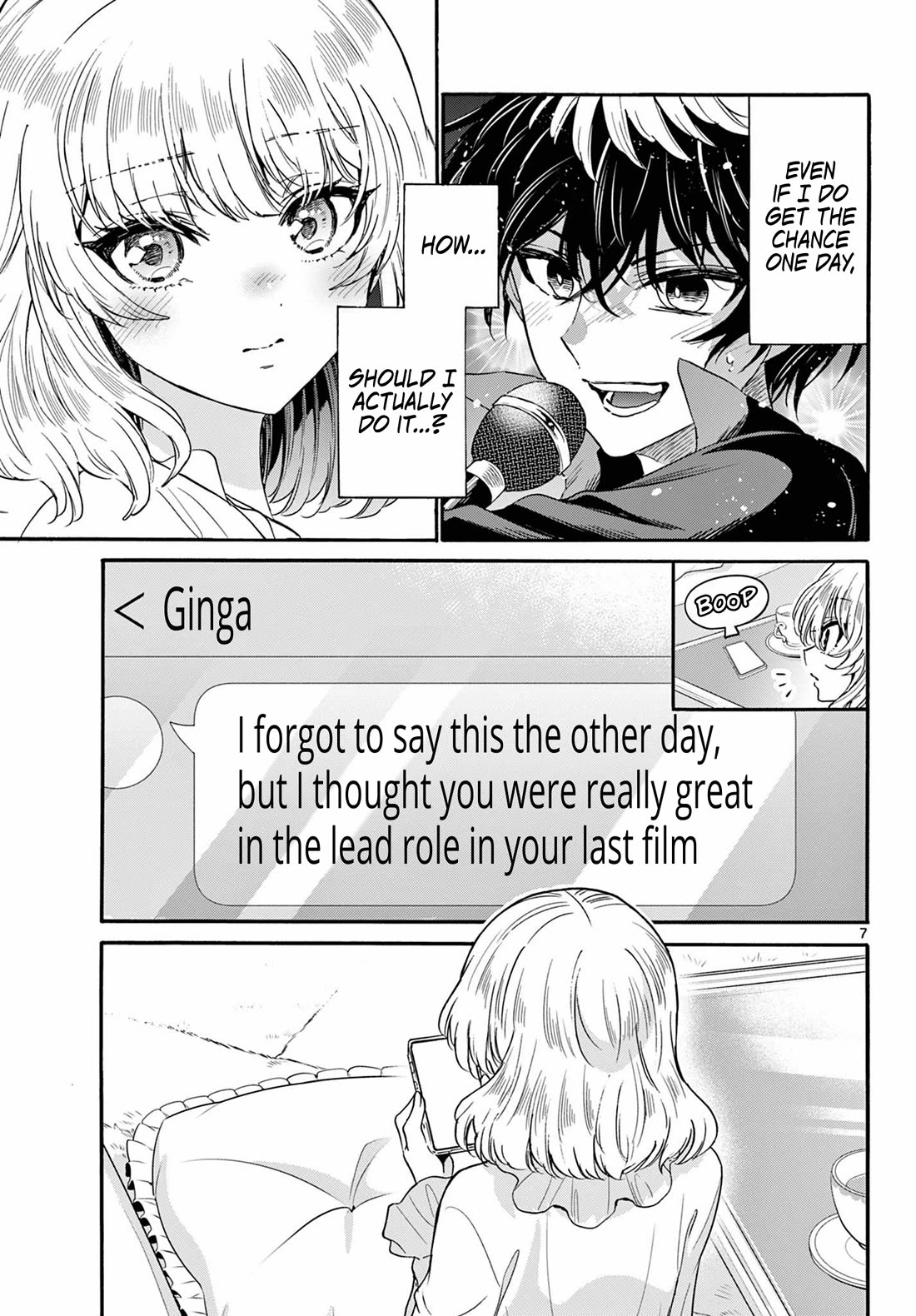 Mikadono Sanshimai wa Angai, Choroi chapter 146 page 7