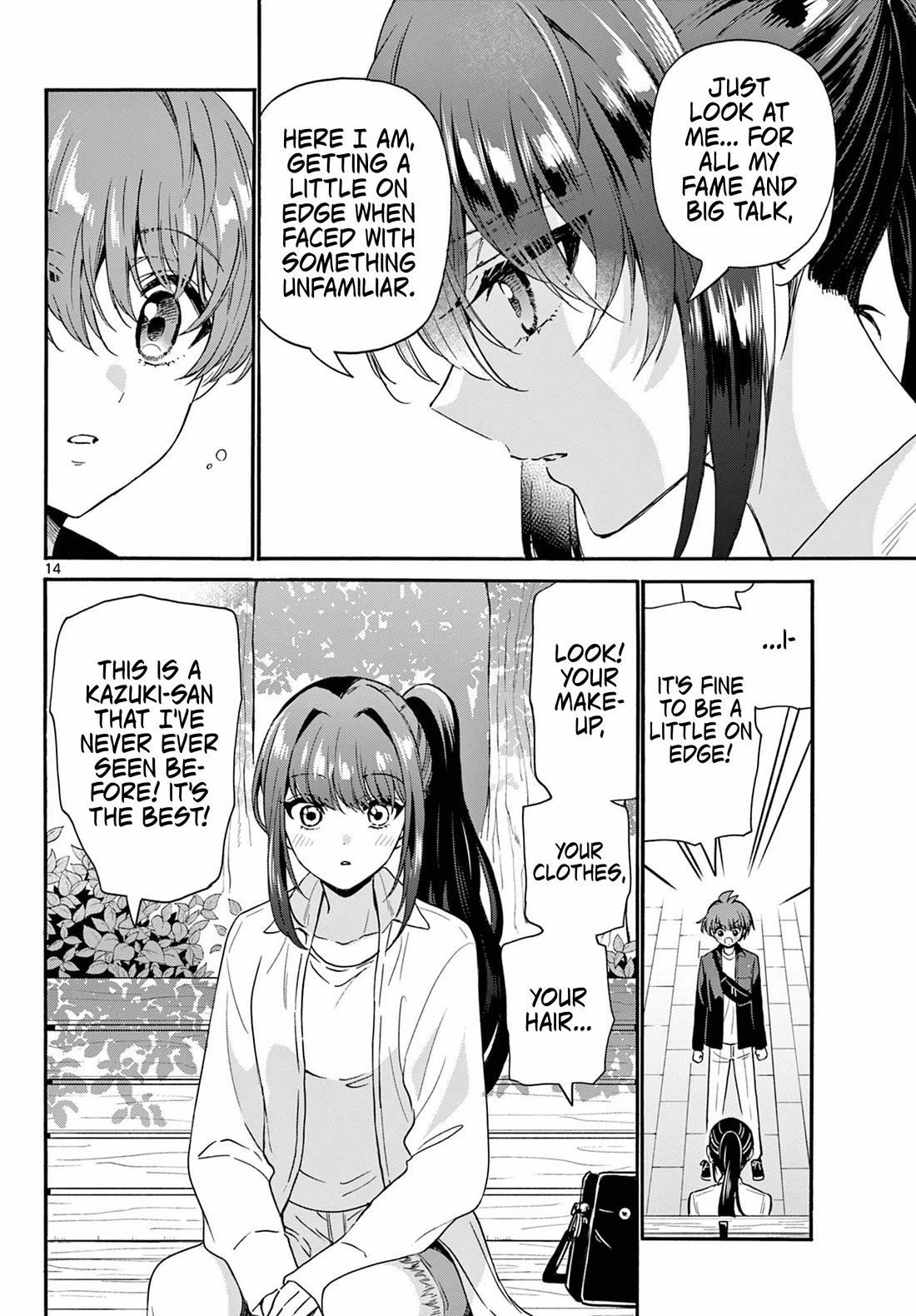 Mikadono Sanshimai wa Angai, Choroi chapter 147 page 14