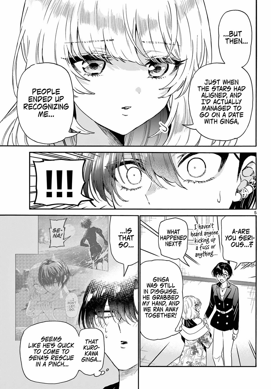 Mikadono Sanshimai wa Angai, Choroi chapter 147 page 5