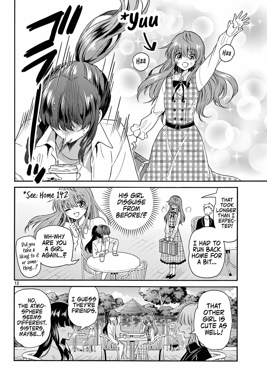 Mikadono Sanshimai wa Angai, Choroi chapter 148 page 12