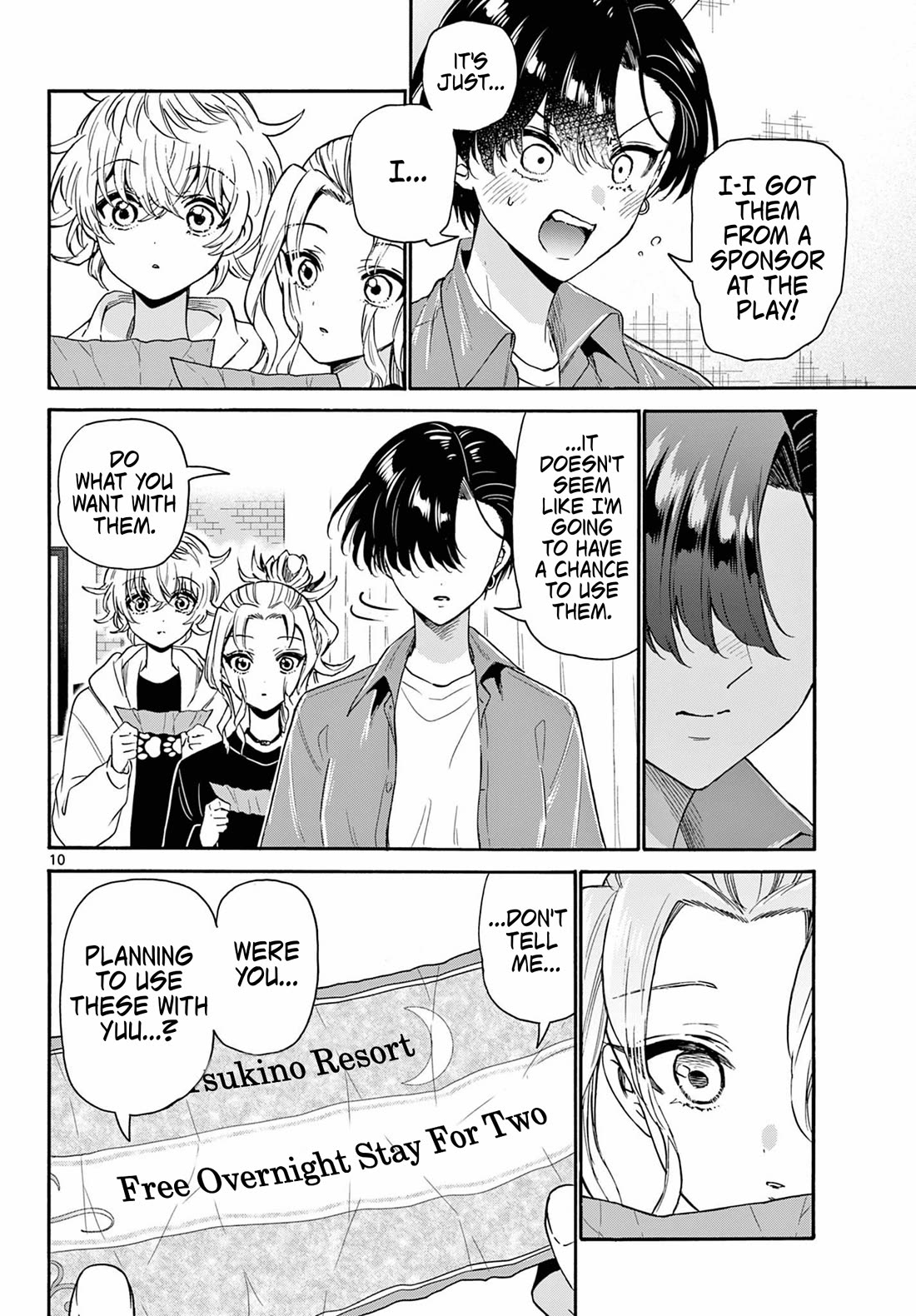 Mikadono Sanshimai wa Angai, Choroi chapter 149 page 10