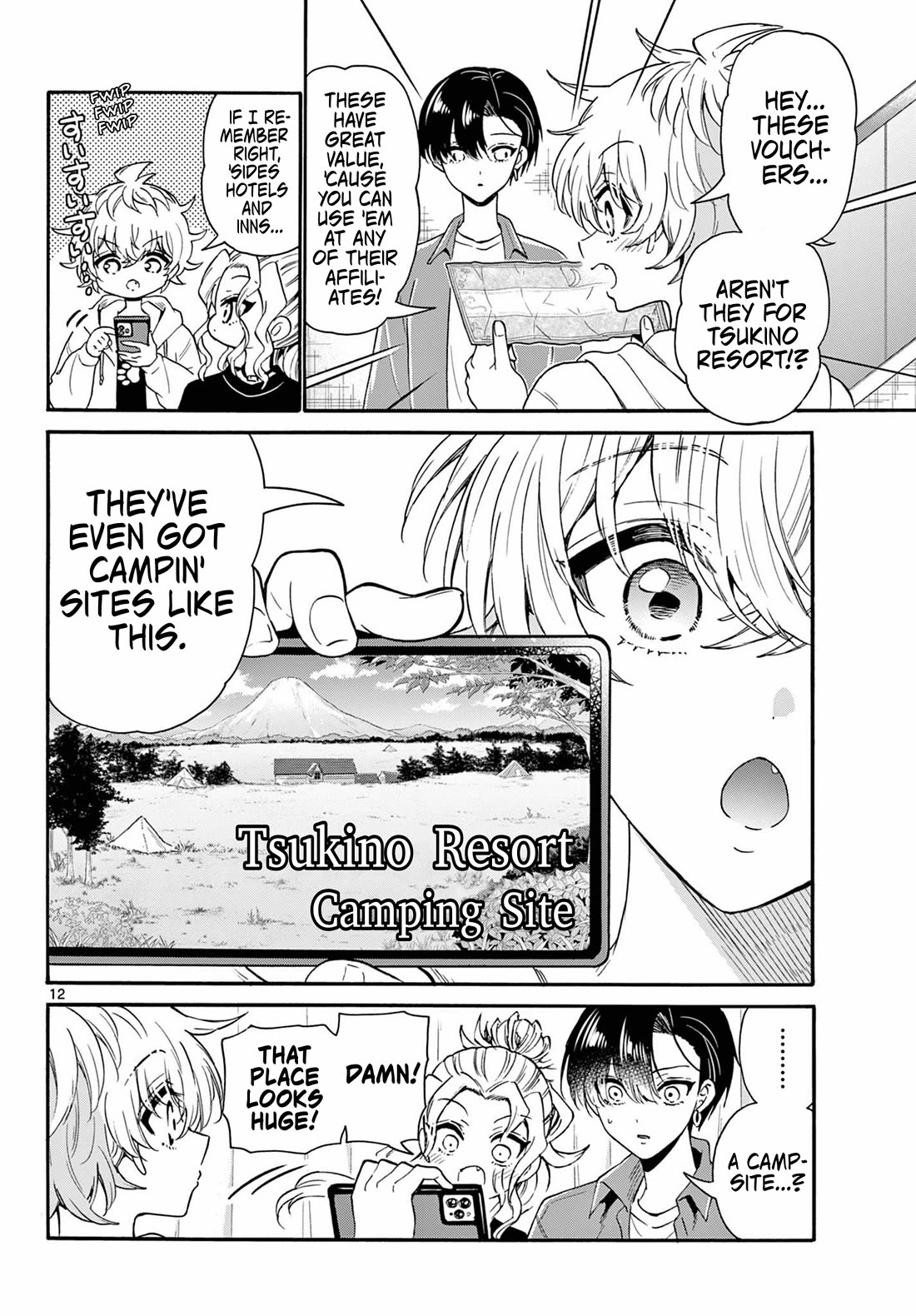 Mikadono Sanshimai wa Angai, Choroi chapter 149 page 12