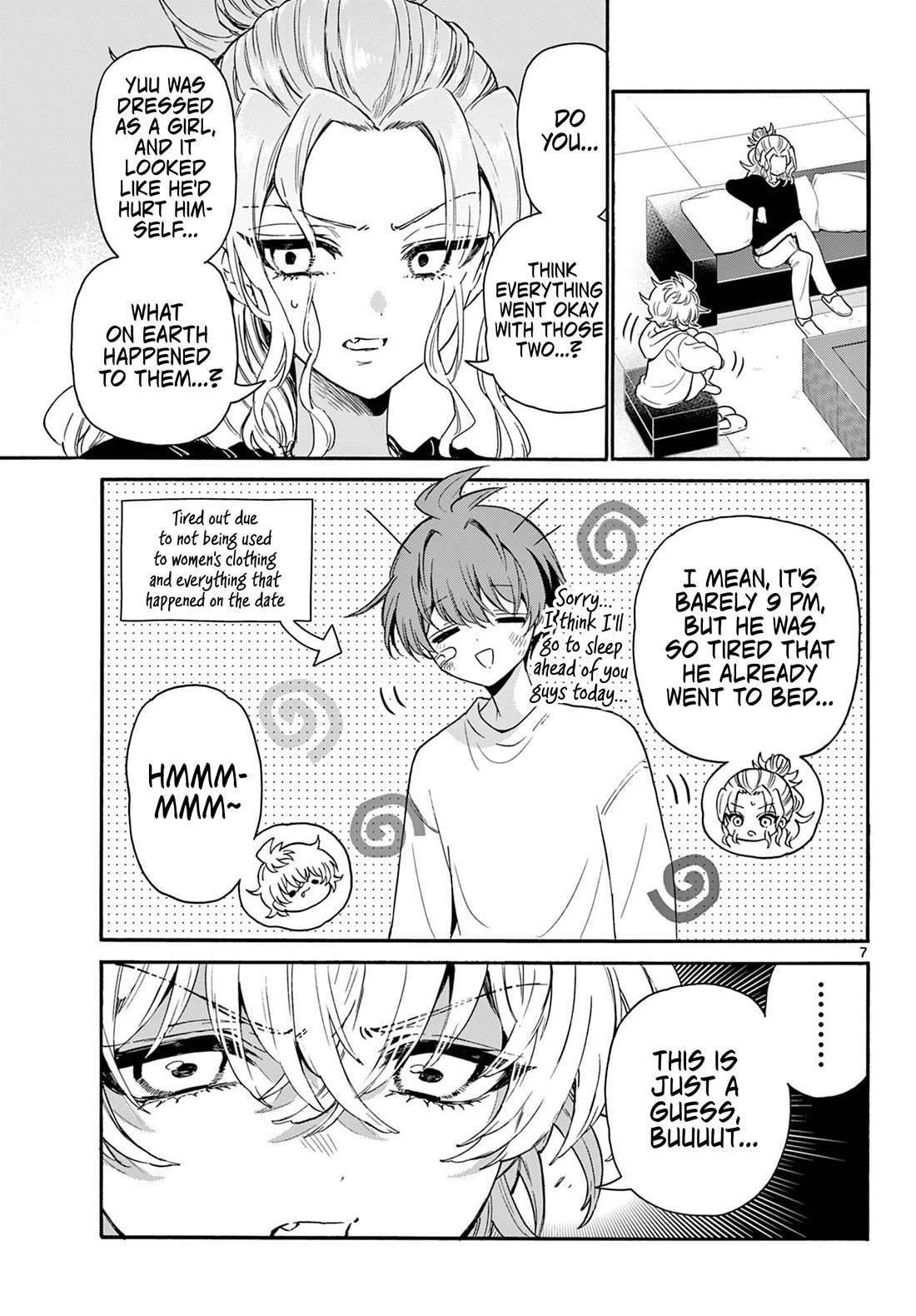 Mikadono Sanshimai wa Angai, Choroi chapter 149 page 7