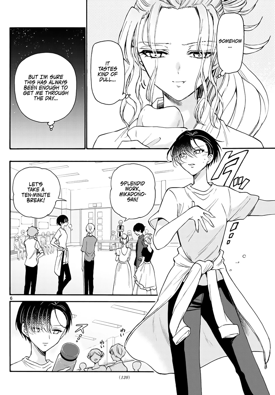 Mikadono Sanshimai wa Angai, Choroi chapter 15 page 6